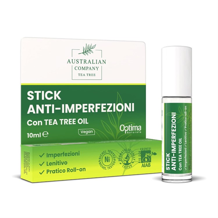 AUSTRALIAN COMPANY - STICK ANTI-IMPERFEZIONI CON TEA TREE Optima Naturals Optima Naturals