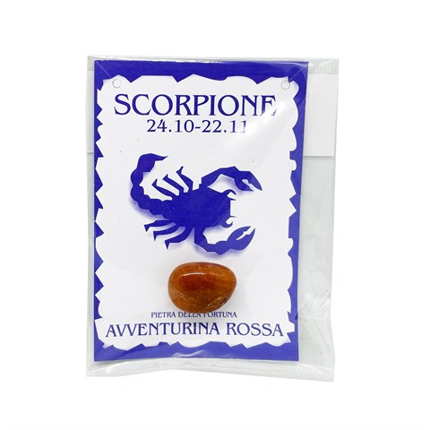 PIETRA DELLA FORTUNA - SCORPIONE