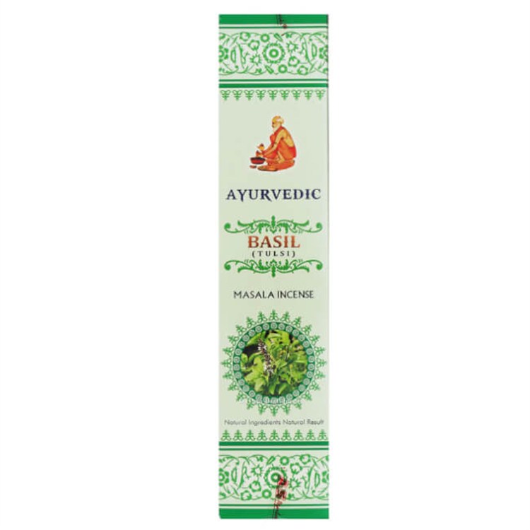 AYURVEDIC - MASALA INCENSE BASIL Incensi & Accessori Incensi & Accessori
