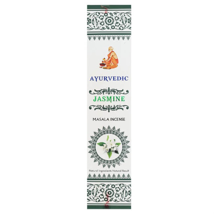 AYURVEDIC - MASALA INCENSE JASMINE Incensi & Accessori Incensi & Accessori