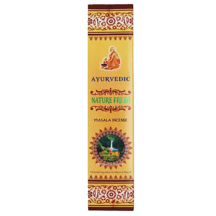 AYURVEDIC - MASALA INCENSE NATURE FRESH Incensi & Accessori Incensi & Accessori