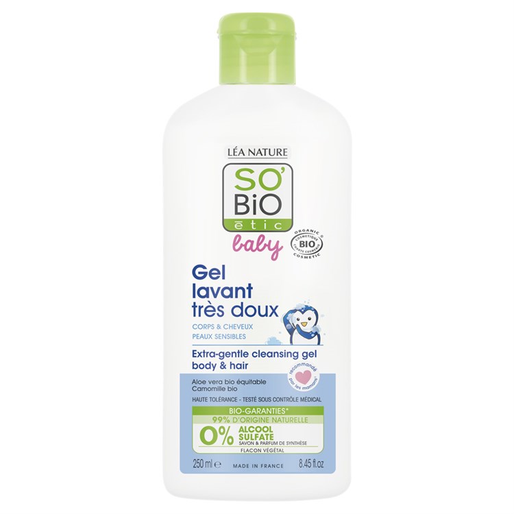 BABY - GEL LAVANTE MOLTO DELICATO So'Bio étic250 ml  So'Bio étic