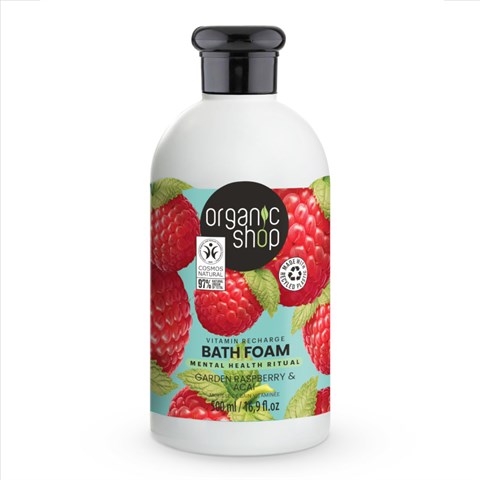 BAGNOSCHIUMA RICARICA DI VITAMINE "LAMPONE & ACAI"