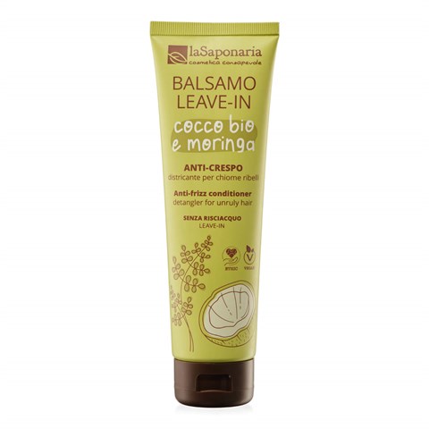 BALSAMO LEAVE-IN ANTICRESPO "COCCO e MORINGA"