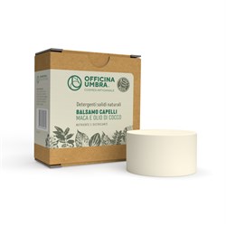 balsamo solido maca e olio di cocco