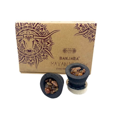 BANJARA - RESINA IN COPPINO MAYAN MIRRH