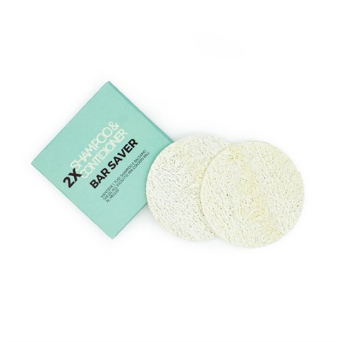 BAR SAVER IN LUFFA - SALVA SHAMPOO & BALSAMO SOLIDI