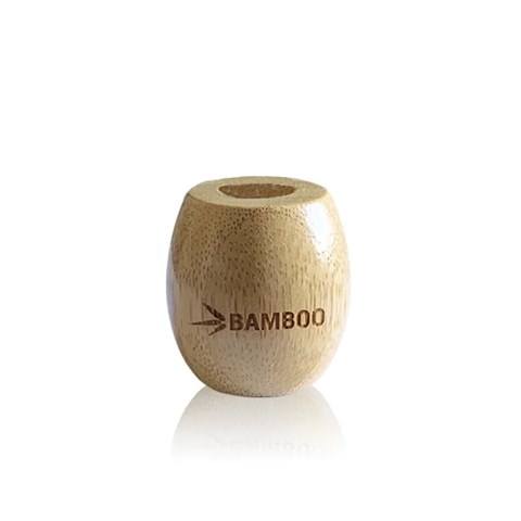 BASE  IN BAMBOO PER SPAZZOLINO DA DENTI
