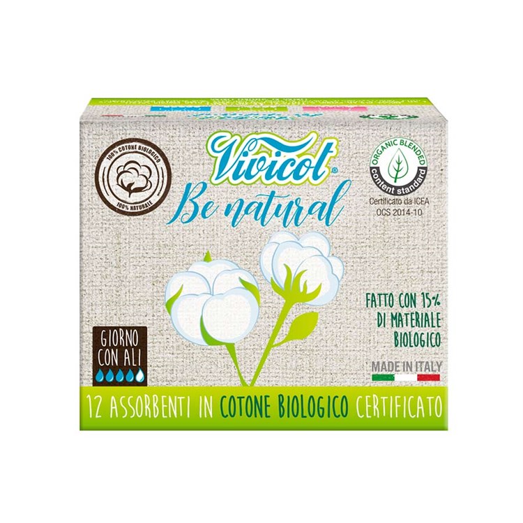 BE NATURAL - ASSORBENTI GIORNO CON ALI Vivicot Vivicot