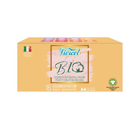 BIO - ASSORBENTI INTERNI COMPOSTABILI "NORMAL"