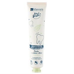 BIO & SMILE - DENTIFRICIO WONDERWHITE  MENTA & CARBONE  La Saponaria