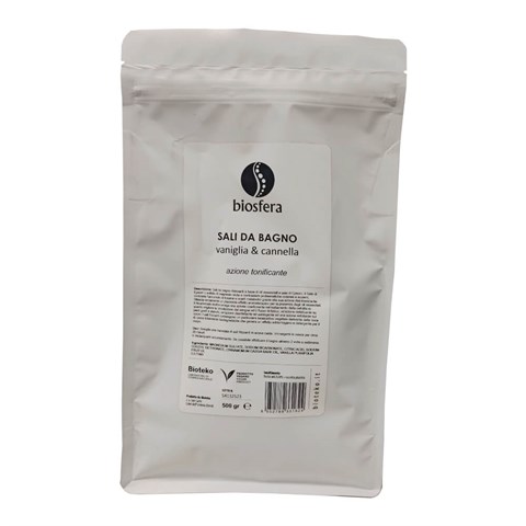 BIOSFERA - SALI DA BAGNO - VANIGLIA & CANNELLA