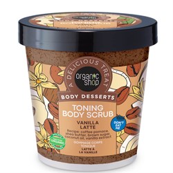 BODY DESSERT - SCRUB CORPO TONIFICANTE  VANILLA LATTE  Organic Shop