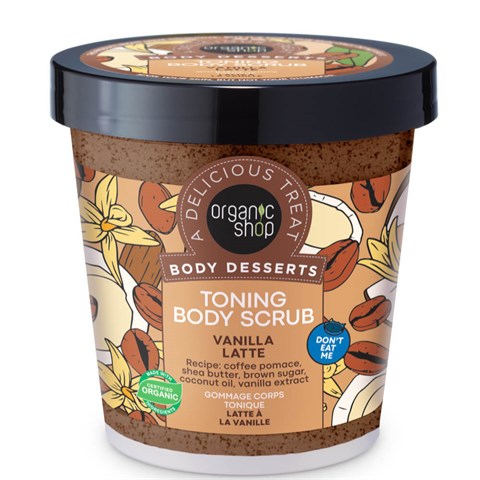 BODY DESSERT - SCRUB CORPO TONIFICANTE "VANILLA LATTE"