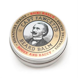 BOOZE & BACCY BEARD BALM BY RICKI HALL Captain Fawcett's