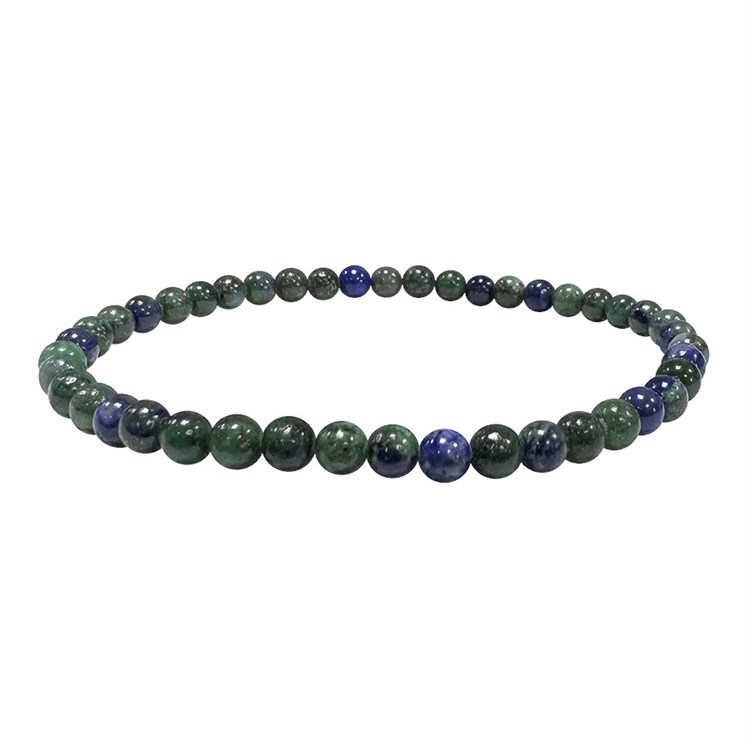 BRACCIALE AZZURRITE E MALACHITE - 4 mm Cristalli e altro Cristalli e altro
