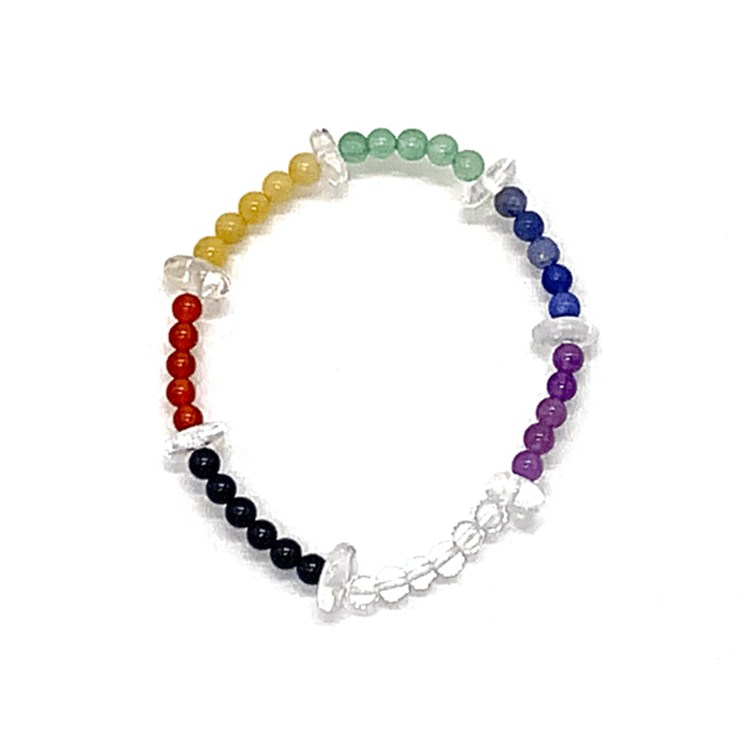 BRACCIALE CHAKRA - SFERE Bio Luce Bio Luce