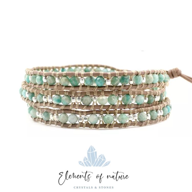 BRACCIALE CHARM - AMAZZONITE Elements of Nature Elements of Nature