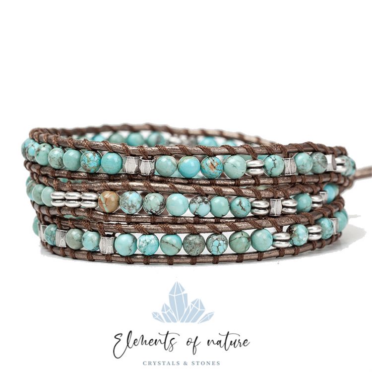 BRACCIALE CHARM - TURCHESE & EMATITE Elements of Nature Elements of Nature