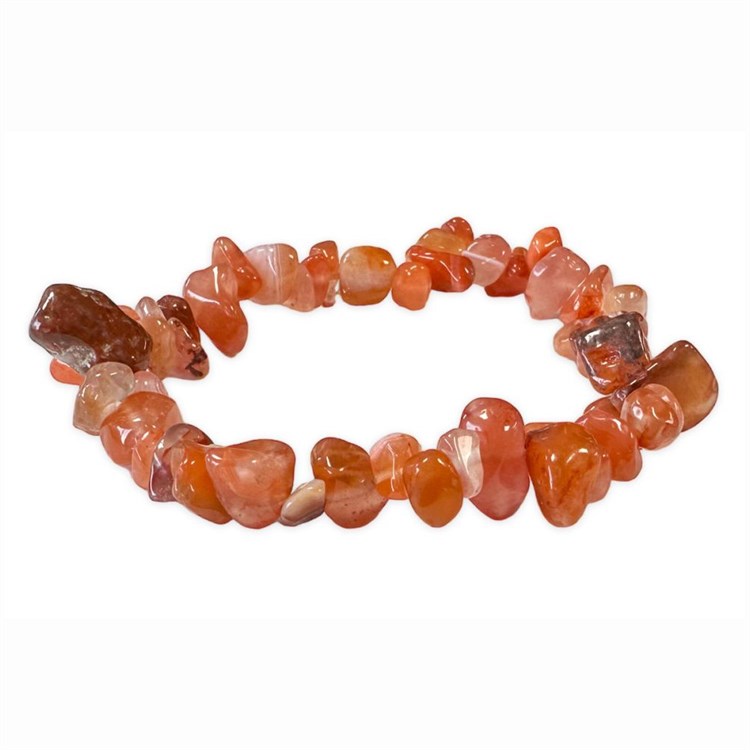 BRACCIALE CHIPS - CORNIOLA Cristalli e altro Cristalli e altro