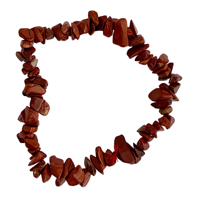 BRACCIALE CHIPS - DIASPRO ROSSO Cristalli e altro Cristalli e altro