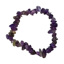 bracciale chips ametista
