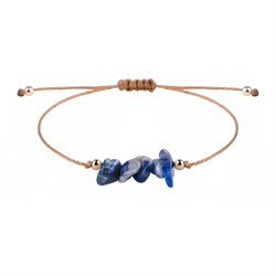 BRACCIALE CHIPS LINE - SODALITE Cristalli e altro