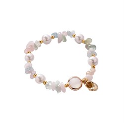 BRACCIALE CHIPS PEARL - MORGANITE Cristalli e altro