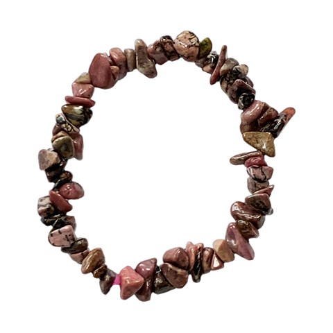 BRACCIALE CHIPS - RODONITE
