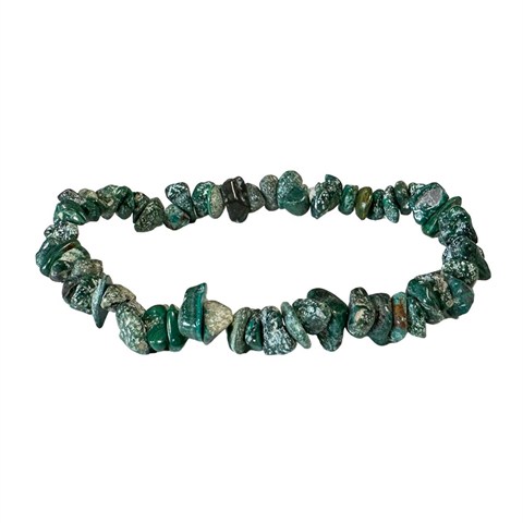 BRACCIALE CHIPS - MALACHITE