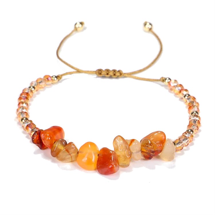 BRACCIALE CROWN - AGATA FUOCO Elements of Nature Elements of Nature