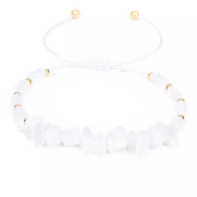 BRACCIALE CROWN - GIADA BIANCA Elements of Nature Elements of Nature