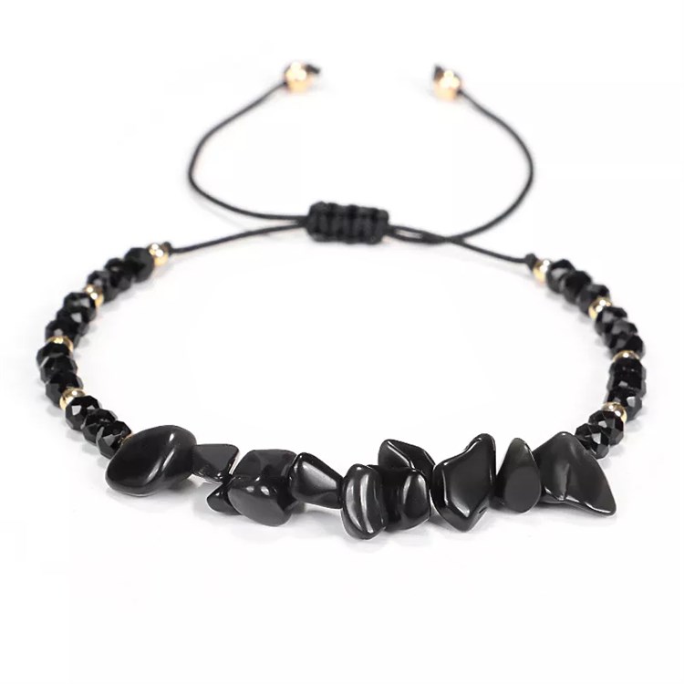 BRACCIALE CROWN - ONICE NERA Elements of Nature Elements of Nature