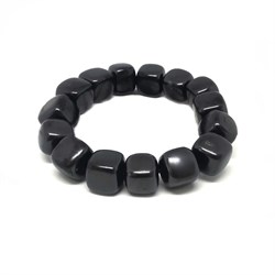 BRACCIALE CUBE - SHUNGITE Cristalli e altro