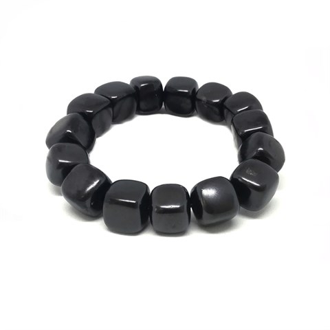 BRACCIALE CUBE - SHUNGITE