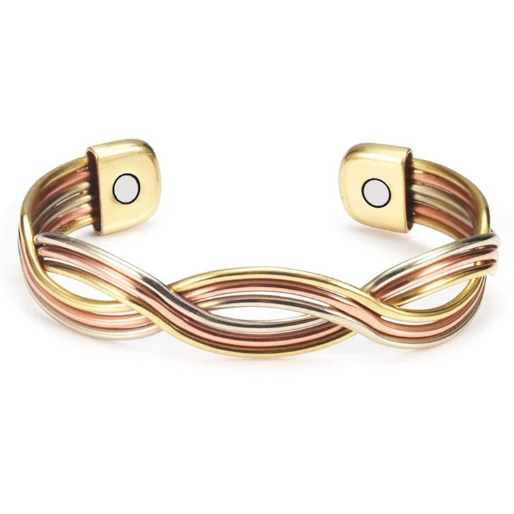 TRIS - BRACCIALE MAGNETICO IN RAME Bio Luce Bio Luce