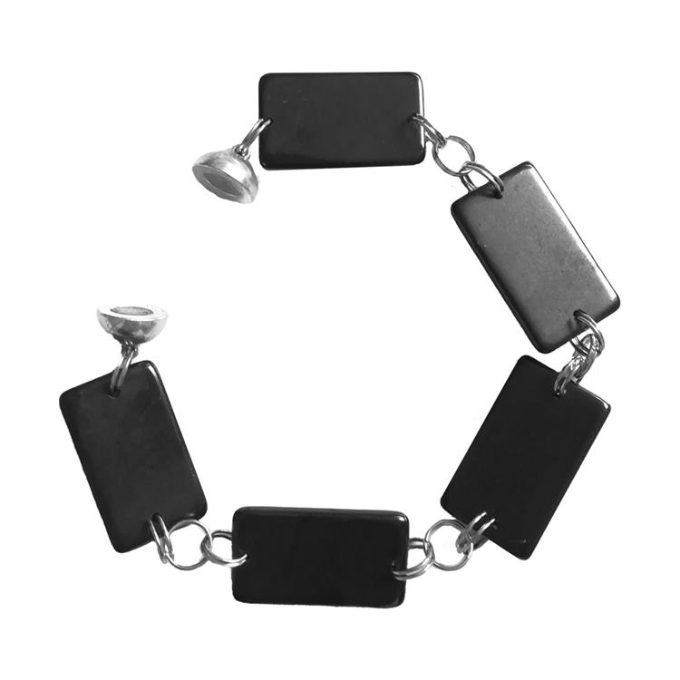 BRACCIALE DI SHUNGITE - IMPULSE *Non più assortito *Non più assortito