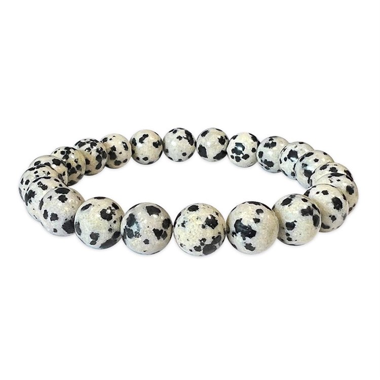 BRACCIALE DIASPRO DALMATA Cristalli e altro Cristalli e altro