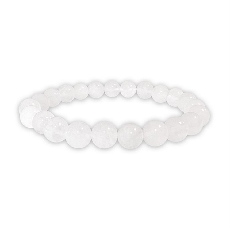 BRACCIALE GIADA BIANCA Cristalli e altro Cristalli e altro