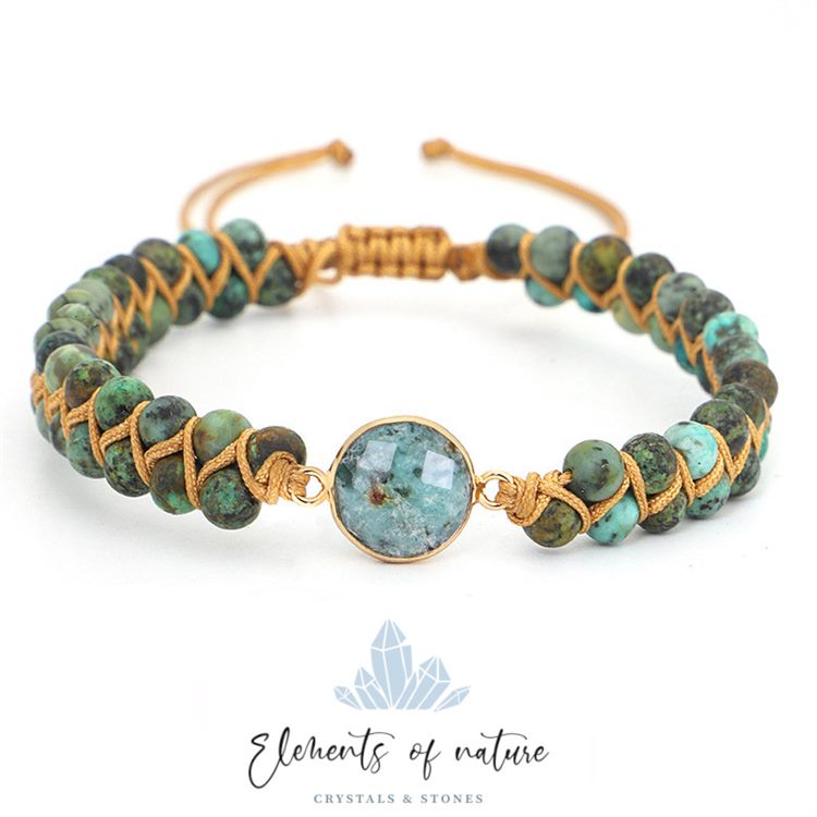 BRACCIALE IMPERIAL - TURCHESE AFRICANO Elements of Nature Elements of Nature