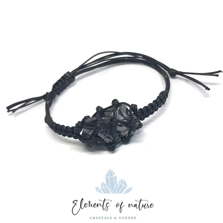 BRACCIALE MACRAMÈ - SHUNGITE ELITE Elements of Nature Elements of Nature