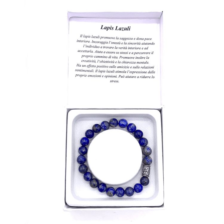 BRACCIALE NEW AGE - LAPISLAZZULI *Non più assortito *Non più assortito