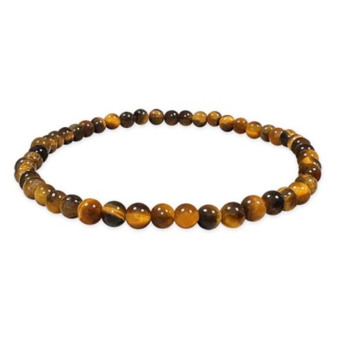 BRACCIALE OCCHIO DI TIGRE - 4 mm