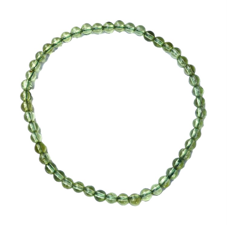 BRACCIALE OLIVINA - 4 mm *Non più assortito *Non più assortito