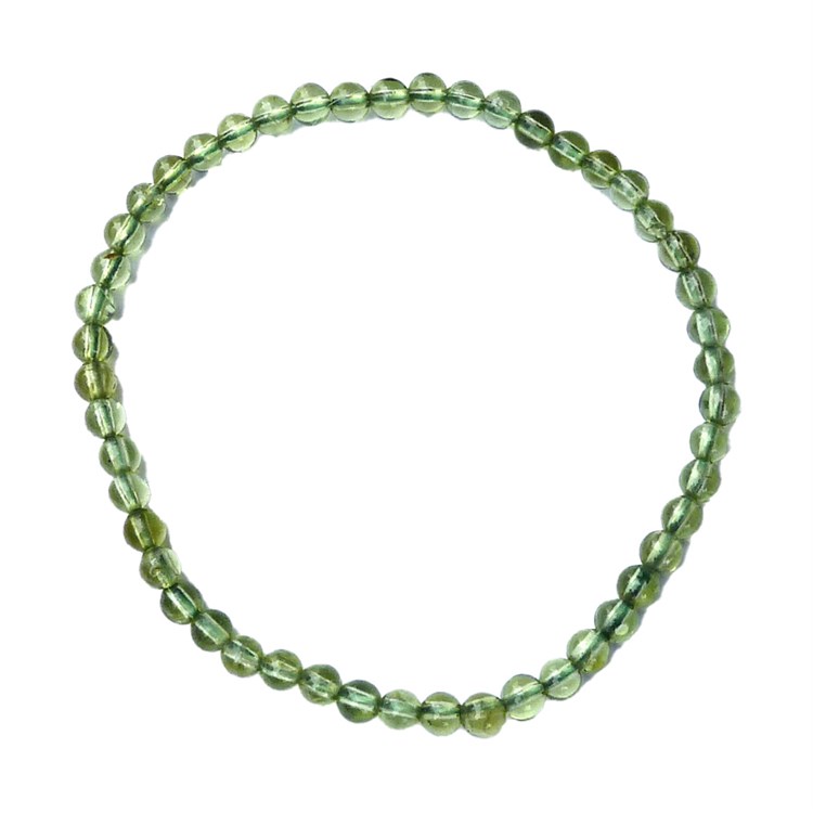 BRACCIALE OLIVINA - 4 mm Cristalli e altro Cristalli e altro