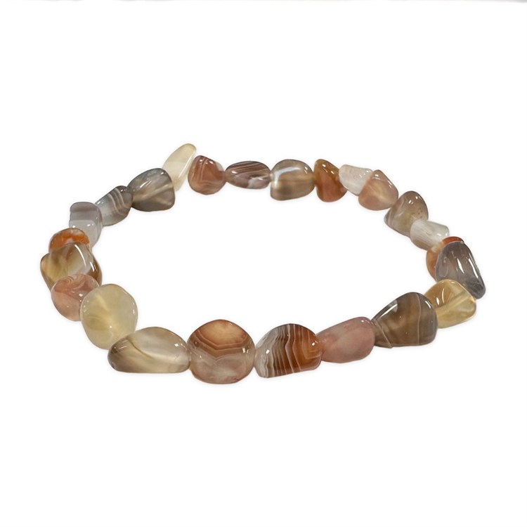 BRACCIALE PEPITA - AGATA BOTSWANA Cristalli e altro Cristalli e altro