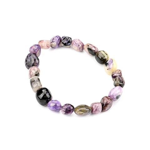 BRACCIALE PEPITA - CIAROITE (CHAROITE)