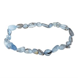 BRACCIALE PEPITA - ACQUAMARINA Cristalli e altro