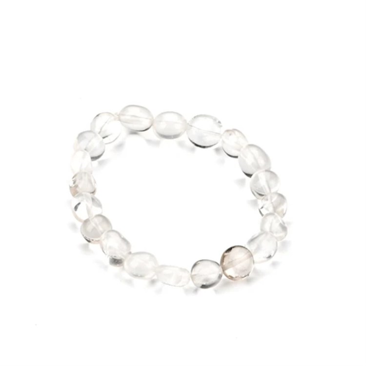 BRACCIALE PEPITA - CRISTALLO DI ROCCA Cristalli e altro Cristalli e altro