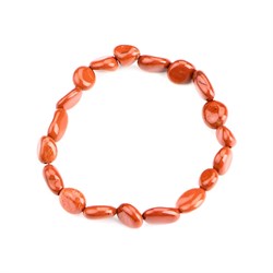 bracciale pepita diaspro rosso